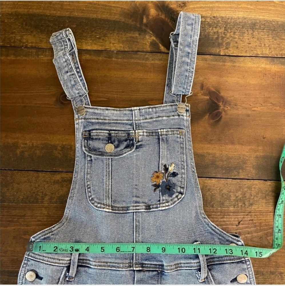 🩵💙 Free People DRIFTWOOD Garden Skirtall Embroidered Overall Maxi Dress 💙🩵 - Picture 10 of 13